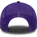 cappellino-trucker-nero-e-viola-a-frame-classic-dei-sacramento-kings-nba-di-new-era