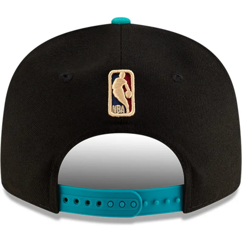 cappello-piatto-nero-e-verde-snapback-9fifty-classic-di-memphis-grizzlies-nba-di-new-era