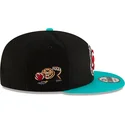 cappello-piatto-nero-e-verde-snapback-9fifty-classic-di-memphis-grizzlies-nba-di-new-era