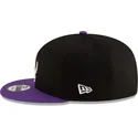cappello-piatto-nero-e-viola-snapback-9fifty-classic-di-toronto-raptors-nba-di-new-era