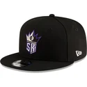cappello-piatto-nero-snapback-9fifty-classic-dei-sacramento-kings-nba-di-new-era