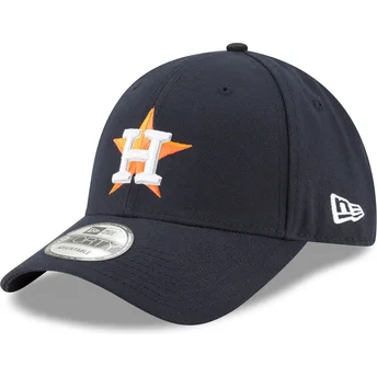 Cappellino visiera curva nero regolabile 9FORTY The League di Houston Astros MLB di New Era