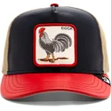 casquette-trucker-bleue-marine-et-rouge-coq-shleather-cock-the-farm-goorin-bros