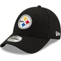 cappellino-visiera-curva-nero-regolabile-9forty-the-league-di-pittsburgh-steelers-nfl-di-new-era