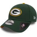 cappellino-visiera-curva-verde-regolabile-9forty-the-league-di-green-bay-packers-nfl-di-new-era