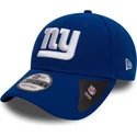 new-era-curved-brim-9forty-the-league-new-york-giants-nfl-adjustable-cap-blau