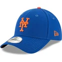 new-era-curved-brim-9forty-the-league-new-york-mets-mlb-adjustable-cap-blau