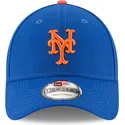 justerbar-bla-kurvet-kasket-9forty-the-league-fra-new-york-mets-mlb-fra-new-era