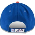 blaue-verstellbare-gebogene-kappe-9forty-the-league-der-new-york-mets-mlb-von-new-era