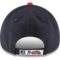 gorra-curva-azul-marino-y-roja-ajustable-9forty-the-league-de-atlanta-braves-mlb-de-new-era