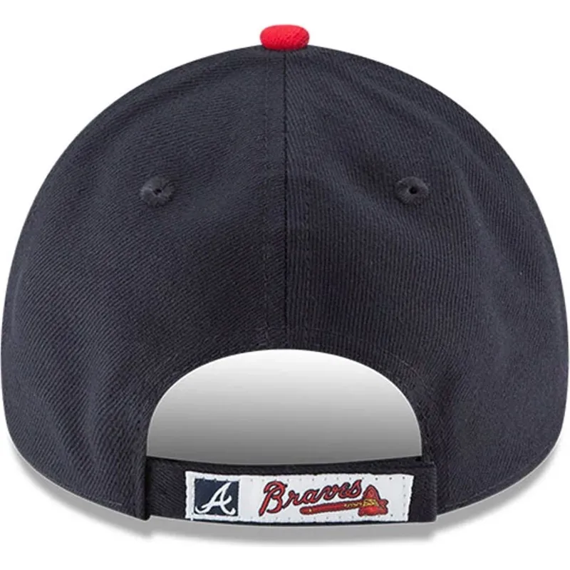 bojd-keps-marinbla-och-rod-justerbar-9forty-the-league-fran-atlanta-braves-mlb-av-new-era