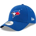 cappellino-visiera-curva-blu-regolabile-9forty-the-league-di-toronto-blue-jays-mlb-di-new-era