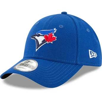 Cappellino visiera curva blu regolabile 9FORTY The League di Toronto Blue Jays MLB di New Era