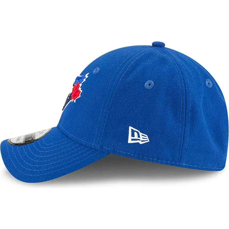 bla-justerbar-kurvet-kasket-9forty-the-league-fra-toronto-blue-jays-mlb-fra-new-era