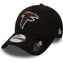 sort-justerbar-kurvet-kasket-9forty-the-league-fra-atlanta-falcons-nfl-fra-new-era