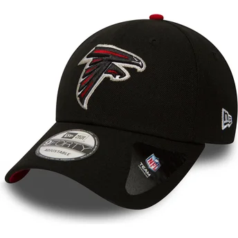 Cappellino visiera curva nero regolabile 9FORTY The League di Atlanta Falcons NFL di New Era