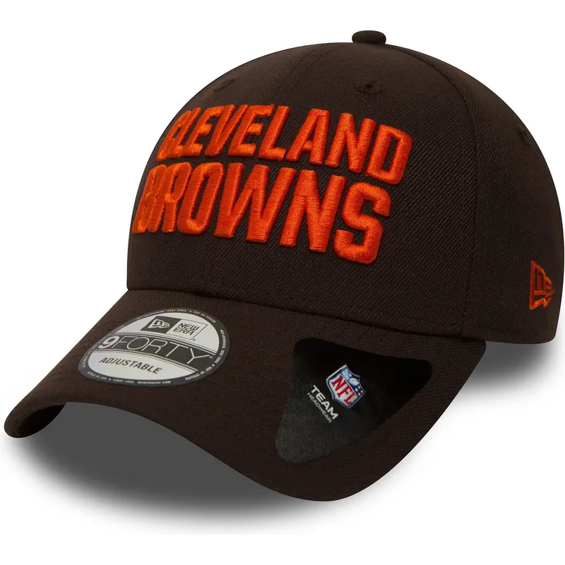 brun-bojd-justerbar-keps-9forty-the-league-fran-cleveland-browns-nfl-av-new-era
