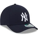 cappellino-visiera-curva-blu-marino-snapback-9forty-m-crown-player-replica-di-new-york-yankees-mlb-di-new-era