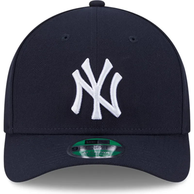 marinebla-buet-snapback-kasket-9forty-m-crown-player-replica-fra-new-york-yankees-mlb-fra-new-era
