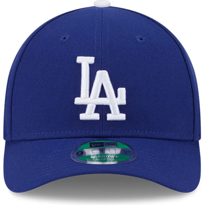 niebieska-zakrzywiona-czapka-snapback-9forty-m-crown-player-replica-los-angeles-dodgers-mlb-od-new-era