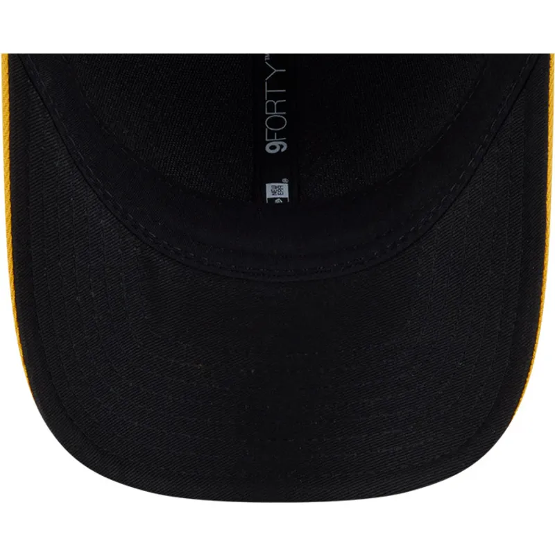 gron-och-gul-kurvad-keps-snapback-9forty-m-crown-player-replica-fran-oakland-athletics-mlb-av-new-era