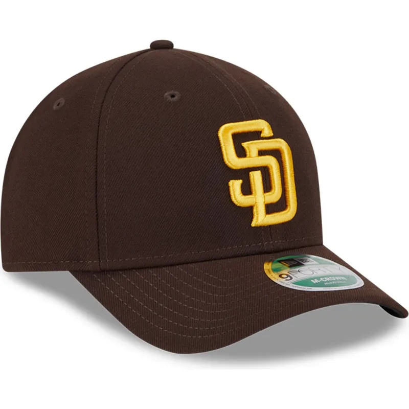 brazowa-czapka-z-zakrzywionym-daszkiem-snapback-9forty-m-crown-player-replica-san-diego-padres-mlb-new-era