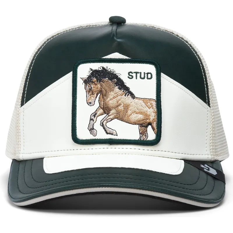 czarna-i-biala-czapka-trucker-z-koniem-moto-lamba-stud-the-farm-od-goorin-bros