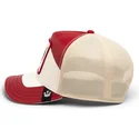 gorra-trucker-roja-y-blanca-toro-moto-lamba-raging-the-farm-de-goorin-bros