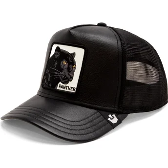 Sort trucker kasket med panter Shleather Panther The Farm fra Goorin Bros.