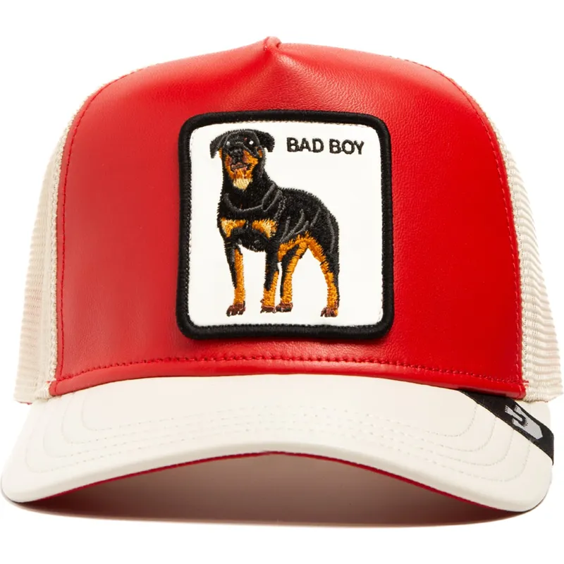 rod-och-vit-truckerkeps-rottweilerhund-bad-shleather-boy-the-farm-fran-goorin-bros