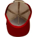 cappellino-trucker-rosso-e-bianco-cane-rottweiler-bad-shleather-boy-the-farm-di-goorin-bros