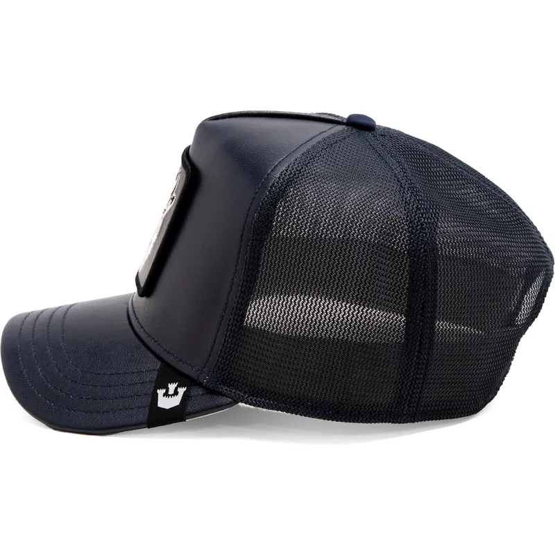 czapka-truckerka-granatowa-z-wilkiem-lone-shleather-wolf-the-farm-od-goorin-bros