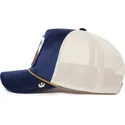 czapka-trucker-niebiesko-biala-koza-sapphire-goat-the-farm-jewel-tones-od-goorin-bros
