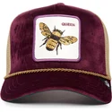 gorra-trucker-viola-ape-amethyst-queen-the-farm-jewel-tones-di-goorin-bros