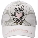 gorra-trucker-blanca-death-before-de-ed-hardy