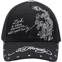 cappellino-curvo-nero-regolabile-lucky-dragon-di-ed-hardy