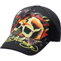 cappellino-nero-regolabile-con-visiera-curva-skull-chopper-di-ed-hardy