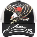 cappellino-trucker-nero-e-bianco-soaring-eagle-di-ed-hardy