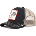 cappellino-trucker-nero-gallo-rooster-di-goorin-bros