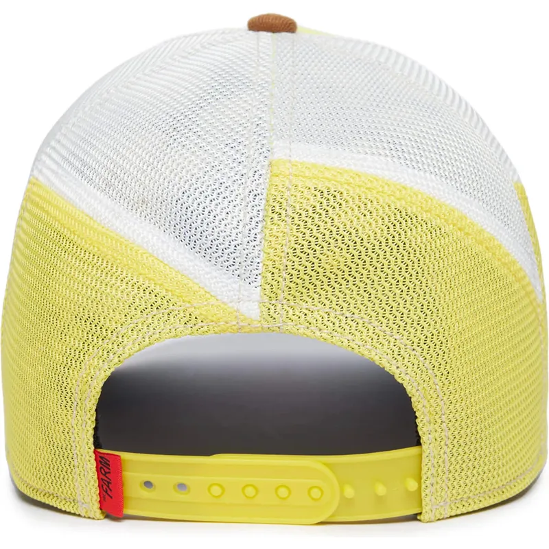 gul-trucker-kasket-sommerfugl-bent-transform-farmigami-the-farm-fra-goorin-bros