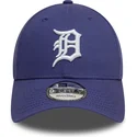 casquette-courbee-violette-ajustable-9forty-league-essential-detroit-tigers-mlb-new-era