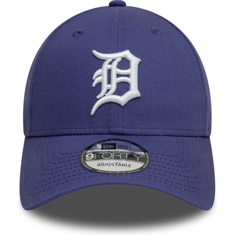 fioletowa-zakrzywiona-regulowana-czapka-9forty-league-essential-detroit-tigers-mlb-od-new-era