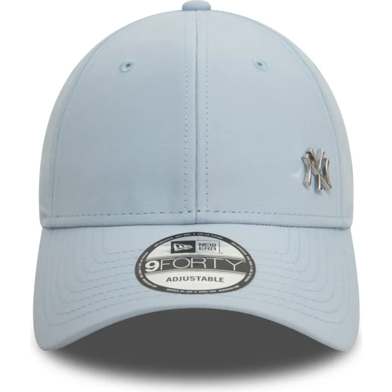 cappellino-visiera-curva-azzurro-regolabile-9forty-flawless-di-new-york-yankees-mlb-di-new-era