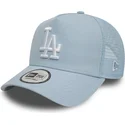 9forty-a-frame-league-essential-los-angeles-dodgers-mlb-trucker-cap-in-hellblau-von-new-era