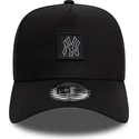 new-york-yankees-mlb-new-era-9forty-a-frame-metallic-patch-sort-buet-snapback-kasket