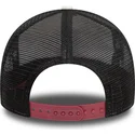 cappellino-trucker-bianco-nero-e-rosso-9forty-a-frame-graphic-dei-los-angeles-dodgers-mlb-dragon-di-new-era
