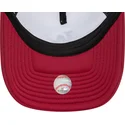 cappellino-trucker-bianco-nero-e-rosso-9forty-a-frame-graphic-dei-los-angeles-dodgers-mlb-dragon-di-new-era