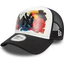 cappellino-trucker-bianco-e-nero-9forty-a-frame-graphic-dei-new-york-yankees-mlb-di-new-era