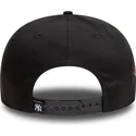 cappello-snapback-nero-a-visiera-piatta-con-logo-grigio-9fifty-icon-dei-new-york-yankees-mlb-snake-di-new-era