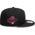 cappello-snapback-nero-a-visiera-piatta-con-logo-grigio-9fifty-icon-dei-new-york-yankees-mlb-snake-di-new-era